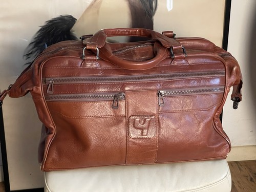 Vintage wochenendtasche braun - wochenendtasche,