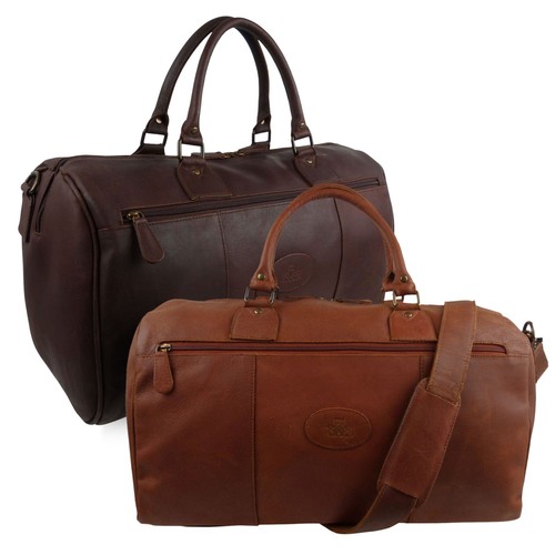 Herren leder weekender - herren,