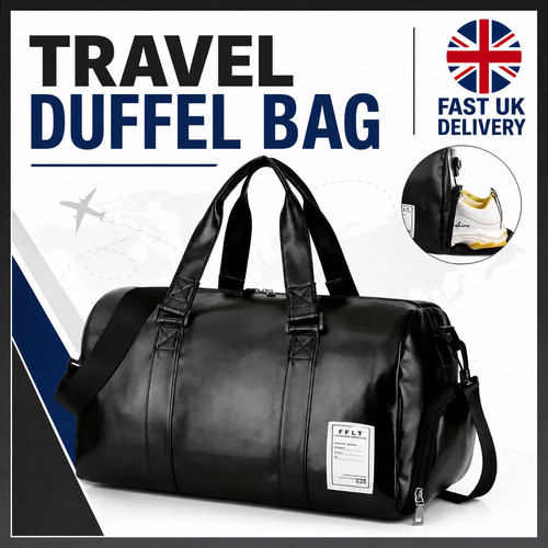 Herren leder reisetasche mit - reisetasche,