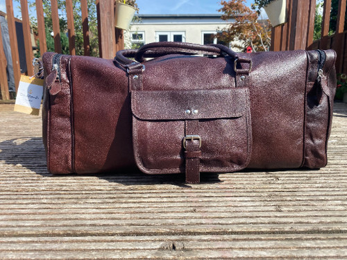 Herren echtleder sporttasche - herren,