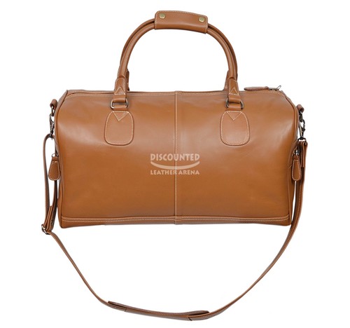 Leder wochenendtasche - leder,