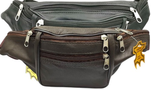 Braun schwarz leder hüft - braun,